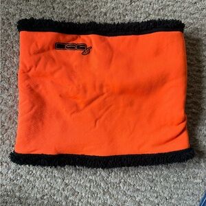 Orange and Black Neck Warmer